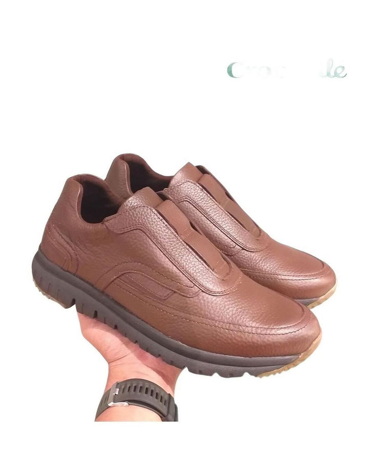 Crocodile Sepatu Slip On Klasik Pria