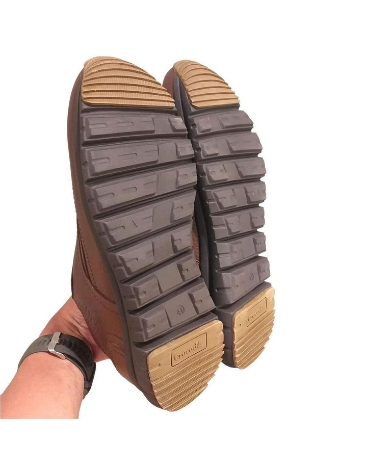 Crocodile Sepatu Slip On Klasik Pria