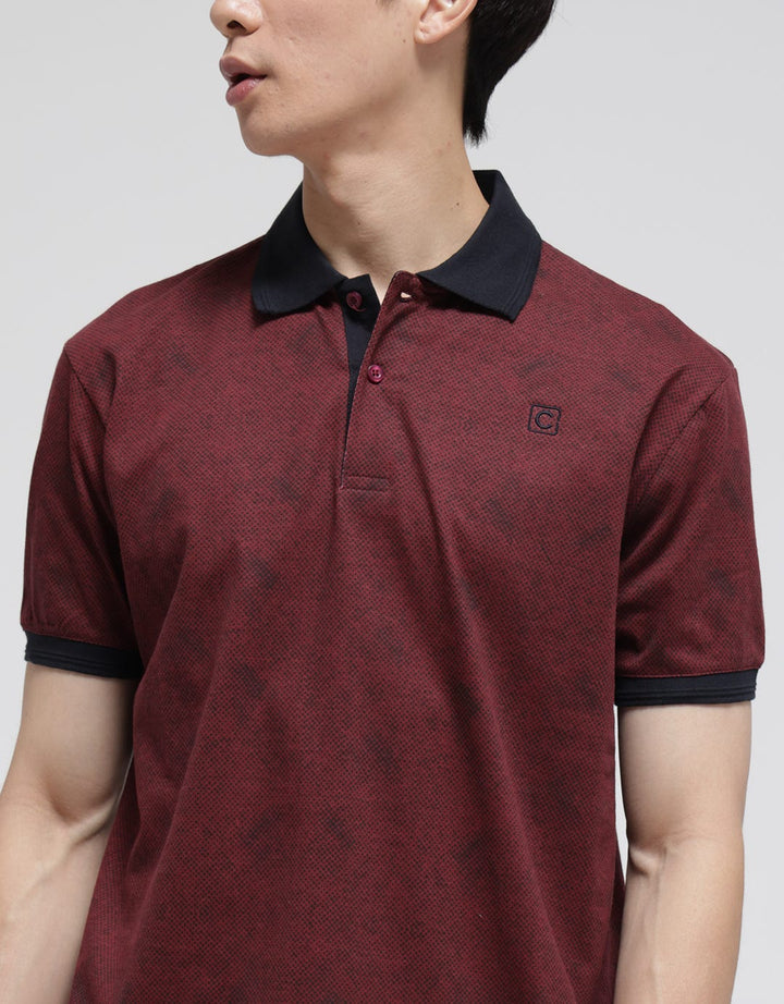 Cole Raster AOP Men's Polo Shirt