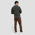 COLE KNIT OTTOMAN COMB JAKET PRIA