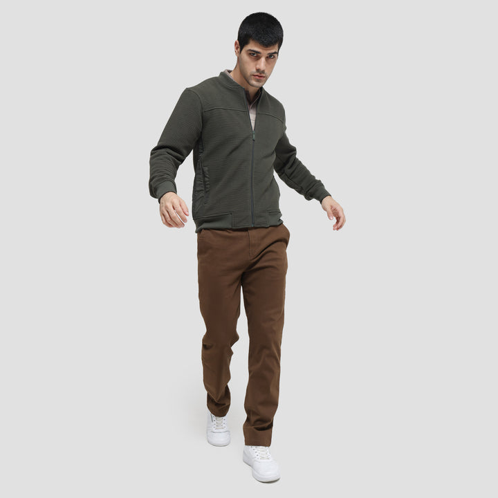 COLE KNIT OTTOMAN COMB JAKET PRIA