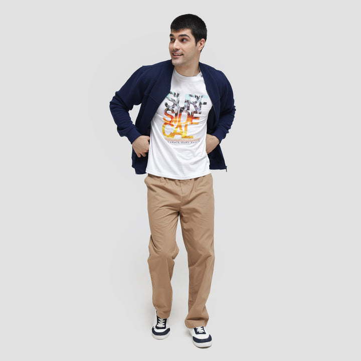 COLE KNIT OTTOMAN COMB JAKET PRIA