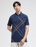 Cole Short Sleeve Polo Shirt Graphic Discharge