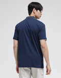 Cole Short Sleeve Polo Shirt Graphic Discharge