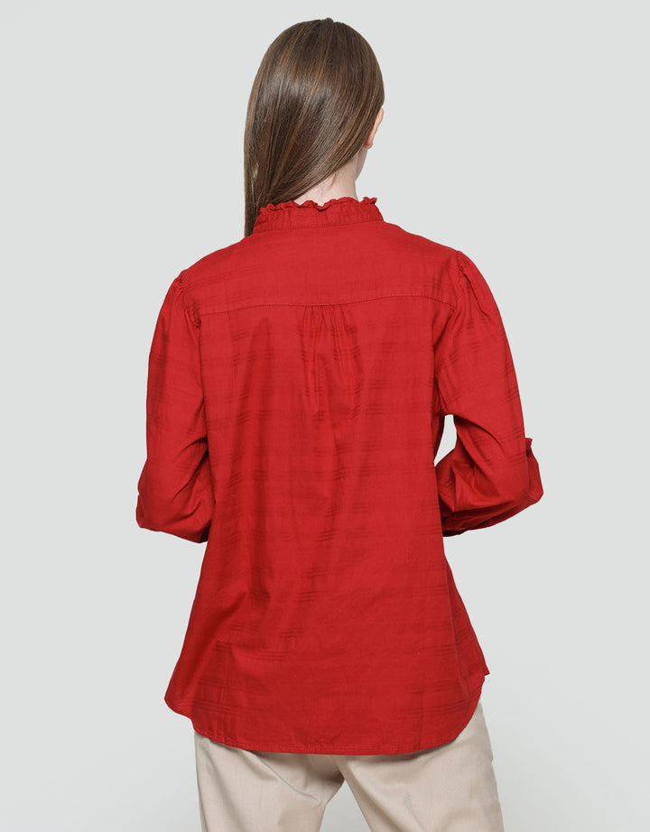 Expand Ceta Blouse Wanita Print Stripe