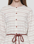 Exit Hyurii Blouse Wanita Motif Garis
