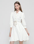 Exit Geana Midi Dress With Belt Wanita