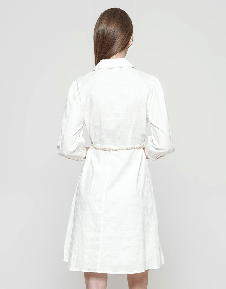 Exit Geana Midi Dress With Belt Wanita