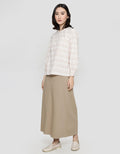 Exit Nehla Blouse Lengan Panjang Wanita Stripe