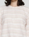 Exit Nehla Blouse Lengan Panjang Wanita Stripe