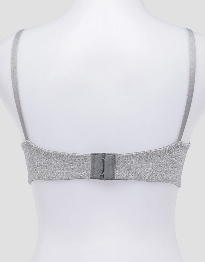 Nevada Non Push Up Regular Bra Non Wired Bra Rib 2 Women