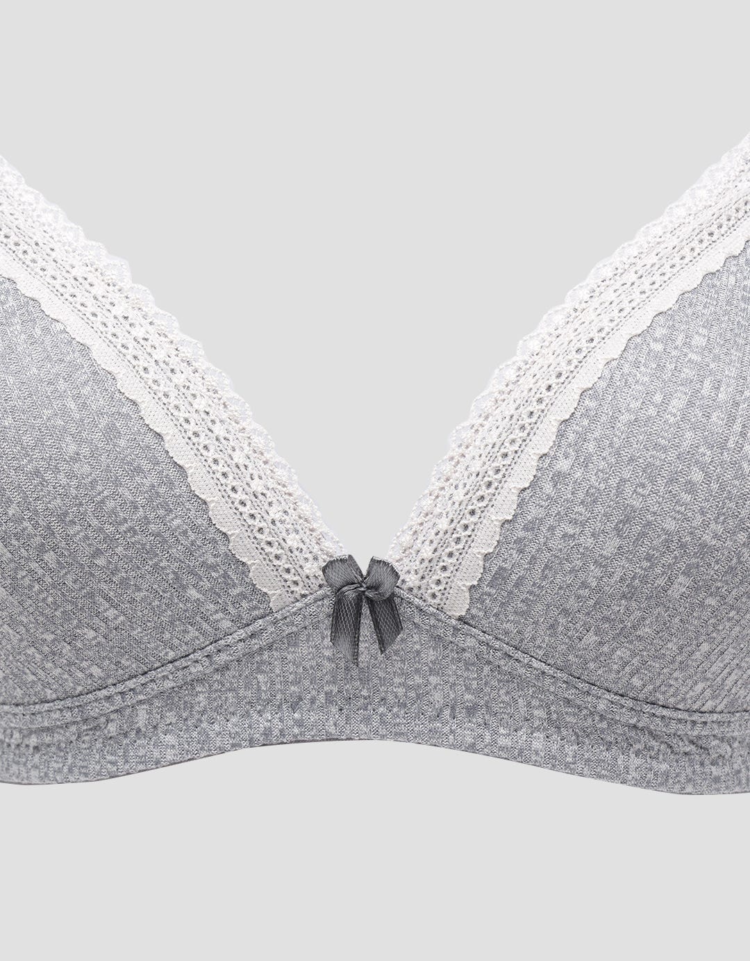 Nevada Non Push Up Regular Bra Non Wired Bra Rib 2 Women