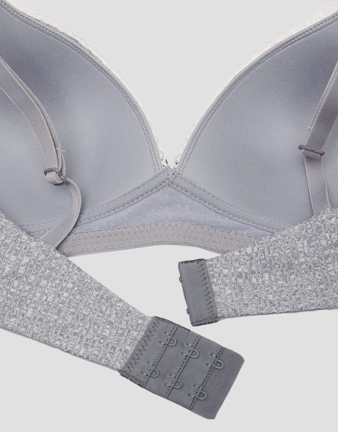 Nevada Non Push Up Regular Bra Non Wired Bra Rib 2 Women