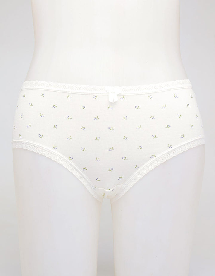 Nevada Brief Midi Panty Flower Print Rotary