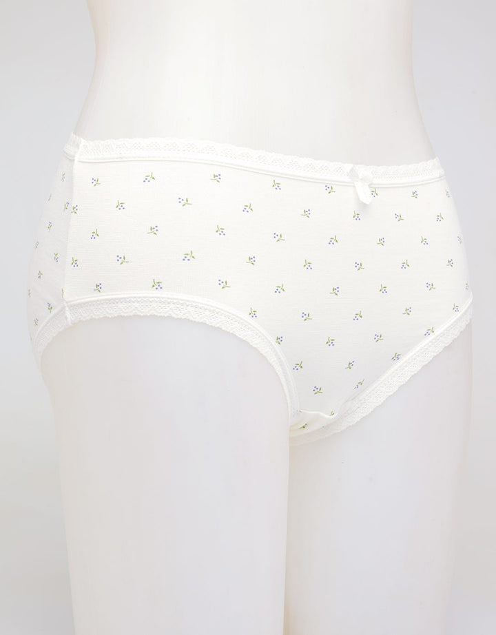 Nevada Brief Midi Panty Flower Print Rotary