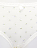 Nevada Brief Midi Panty Flower Print Rotary