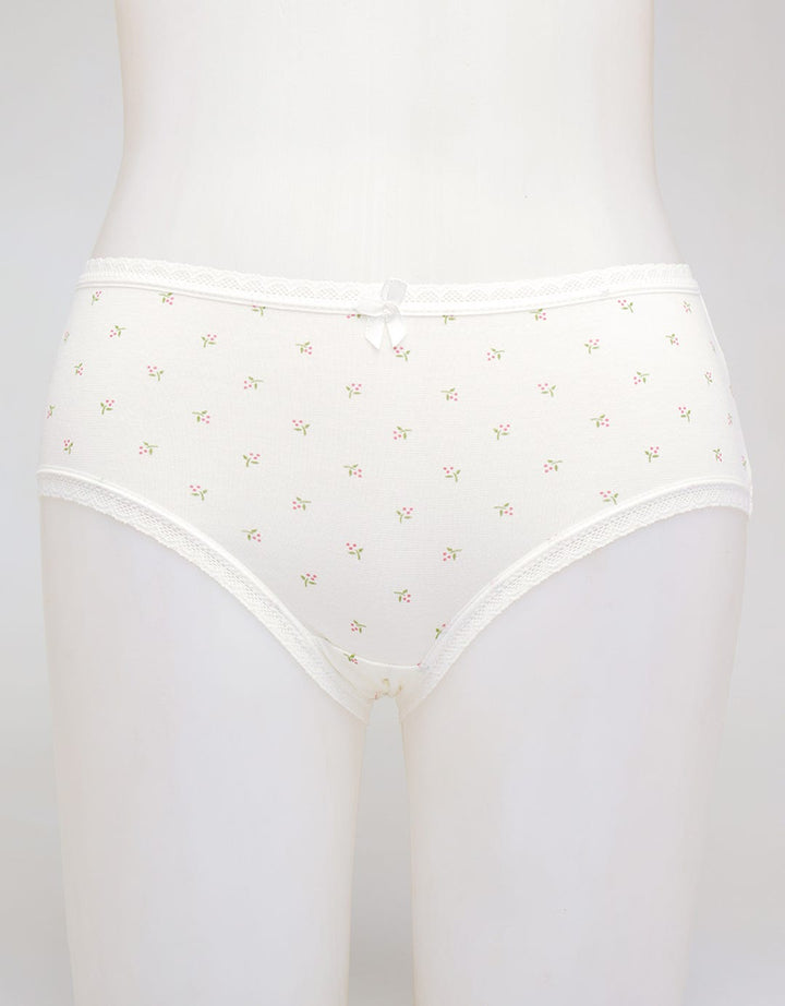 Nevada Brief Midi Panty Flower Print Rotary