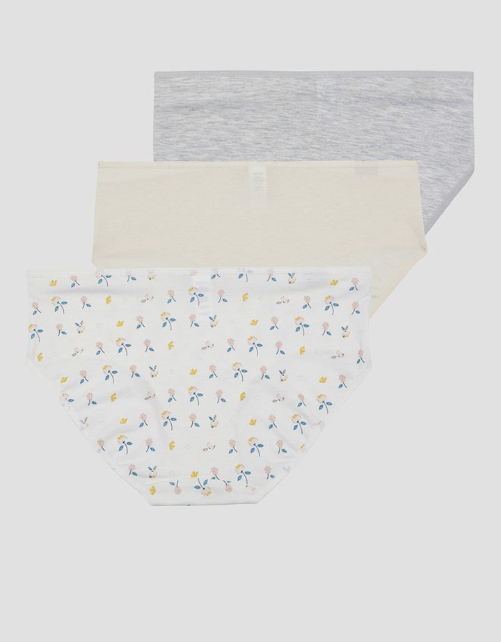 Nevada Print Blossom 2 Pack Women's Midi Panties