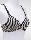 Nevada Non Push Up Regular Bra Nw Basic Stripe Women