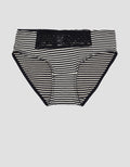 Nevada Stripe Laces Mini Brief Women's Panties