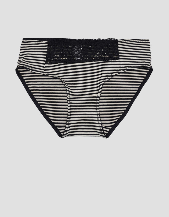 Nevada Stripe Laces Mini Brief Women's Panties