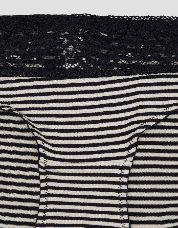 Nevada Stripe Laces Mini Brief Women's Panties