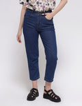 Nevada Denim Long Pants Mom Basic