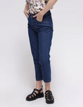Nevada Denim Long Pants Mom Basic