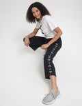 Disney Long Pants The Mickey Head Lining
