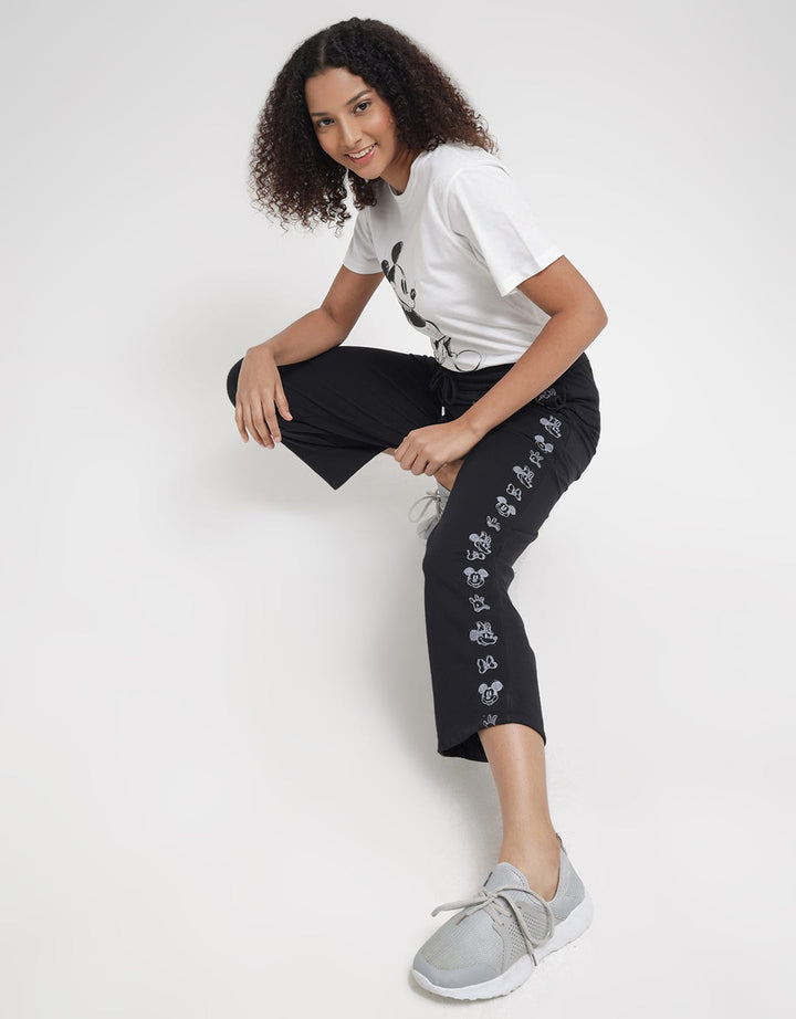 Disney Long Pants The Mickey Head Lining