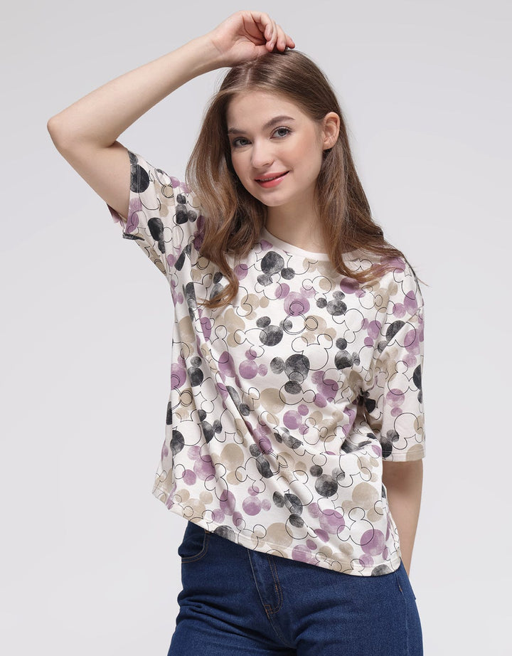 Disney Mickey Head 1 Kaos Wanita