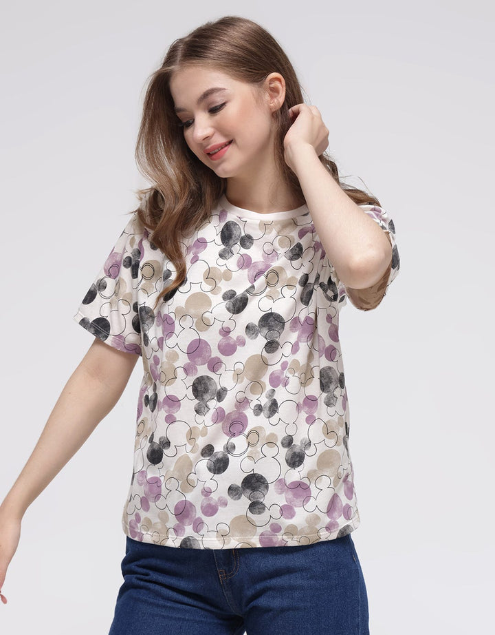 Disney Mickey Head 1 Kaos Wanita