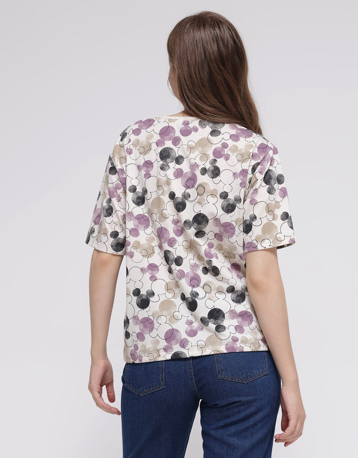 Disney Mickey Head 1 Kaos Wanita