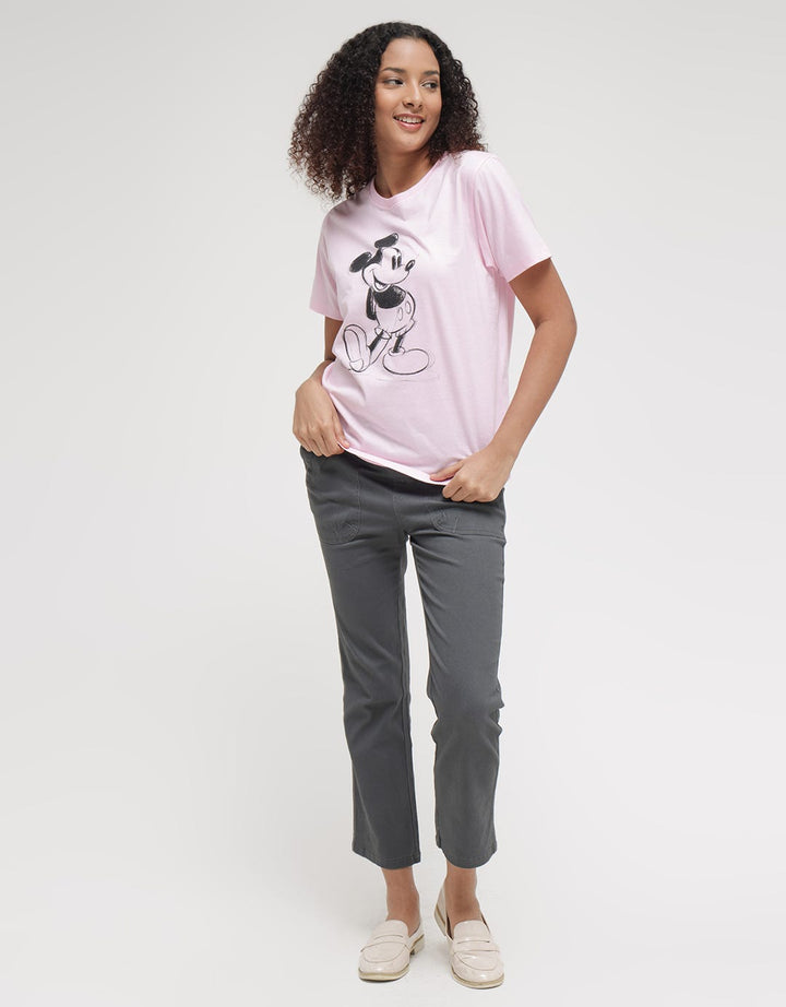 Disney Mickey Q3 Print Kaos Wanita