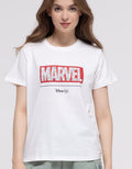 Disney Short Sleeve T-Shirt 100 Basic Print Marvel