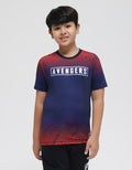 Marvel Short Sleeve T-Shirt Print Sport Avenger Ombre Splash