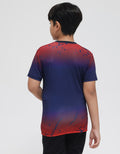 Marvel Short Sleeve T-Shirt Print Sport Avenger Ombre Splash