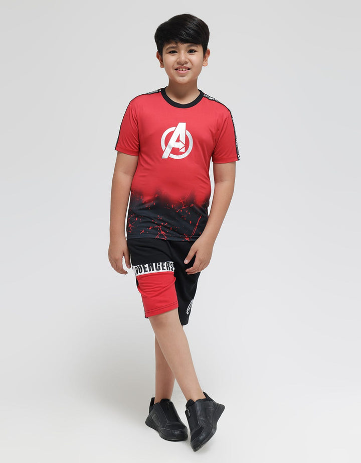 Marvel AVG Ombre Tape Kaos Anak Laki-laki