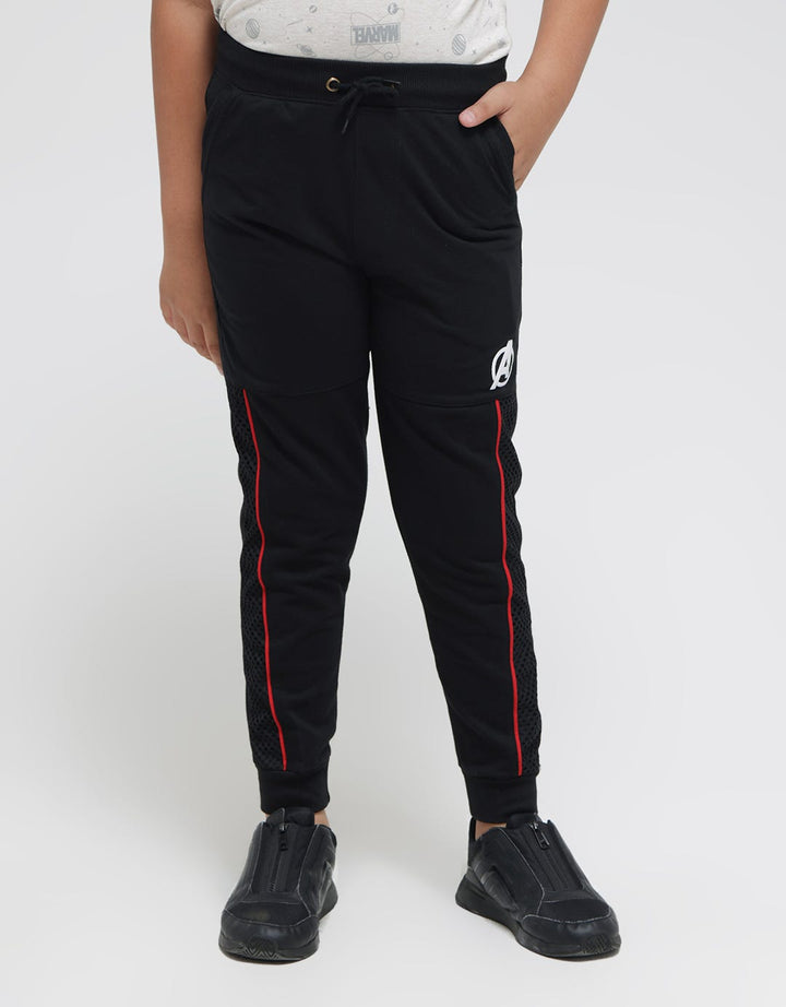 Marvel Pants Sport Avenger Logo Piping Mesh