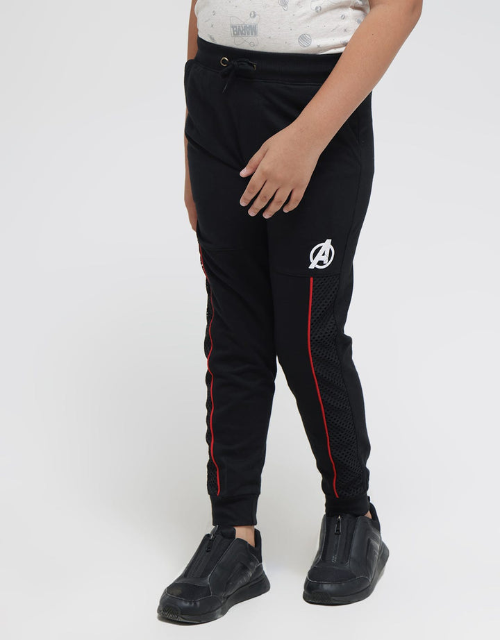 Marvel Pants Sport Avenger Logo Piping Mesh