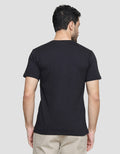Nevada Logo Casual Print Kaos Pria