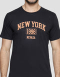 Nevada Logo Casual Print Kaos Pria