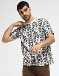 Marvel All Avengers Colorful Kaos Pria