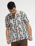 Marvel All Avengers Colorful Kaos Pria