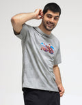 Marvel Iron Man Front Back Kaos Pria