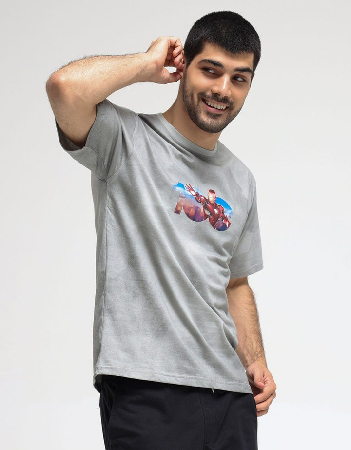 Marvel Iron Man Front Back Men's T-Shirt