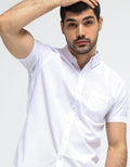 Larusso Kemeja Basic Oxford Pendek