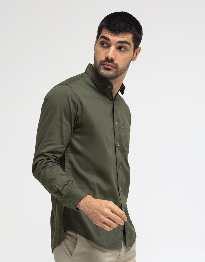 Larusso Kemeja Basic Tencel Panjang