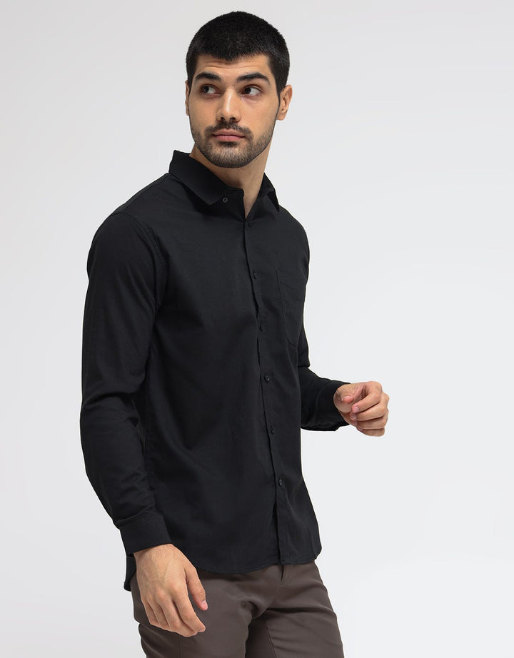 Larusso Kemeja Basic Oxford Panjang Simply Look