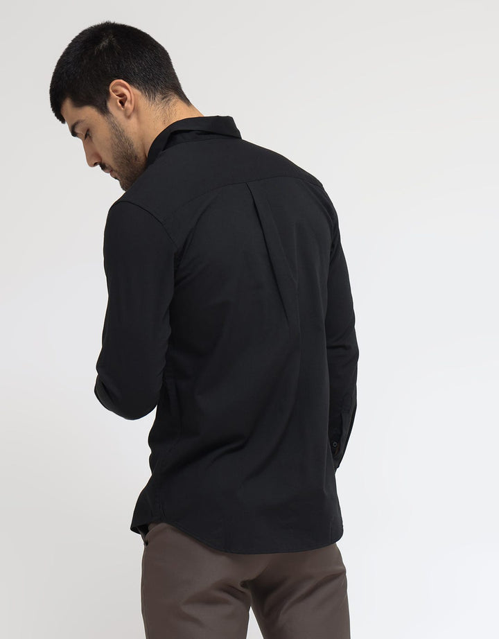 Larusso Kemeja Basic Oxford Panjang Simply Look